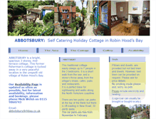 Tablet Screenshot of abbotsbury.rhbay.co.uk