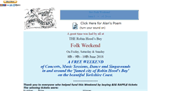 Desktop Screenshot of folkweekend.rhbay.co.uk
