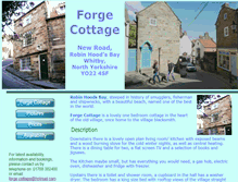 Tablet Screenshot of forgecottage.rhbay.co.uk