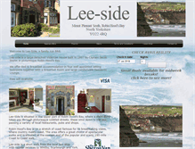 Tablet Screenshot of lee-side.rhbay.co.uk